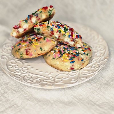 Funfetti Cake Batter Sugar Cookie