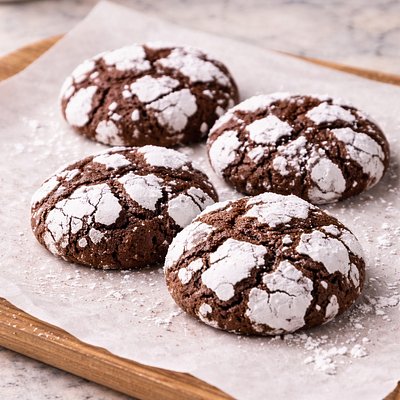 Chocolate Crinkles - 4 Pack