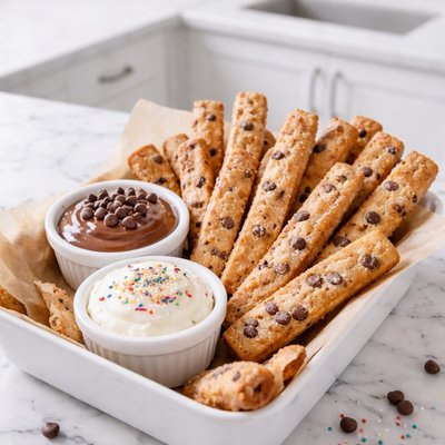 Cookie Fries with dipping sauce