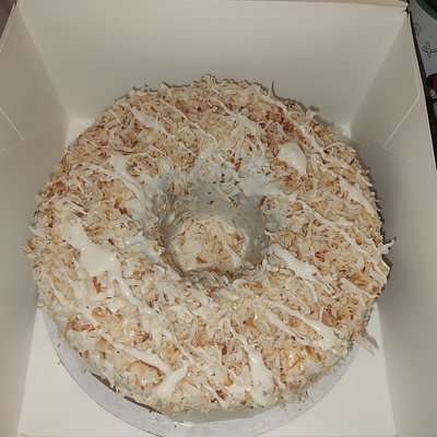 Toasted Coconut Pound Cake 