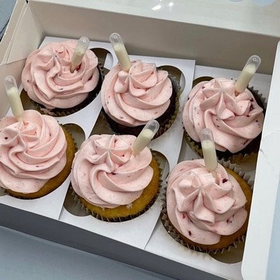 Alcohol Infused Cupcakes 
