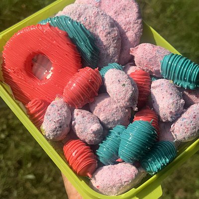 medium candied tray
