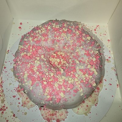 Strawberry Crunch Pound Cake 