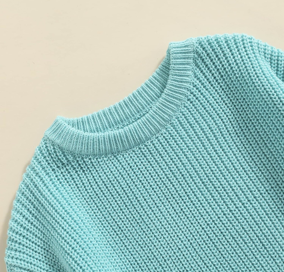 Custom Name Sweater (Aqua)
