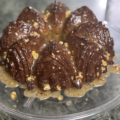 Banana Bundt Cake With Brown Butter Glaze