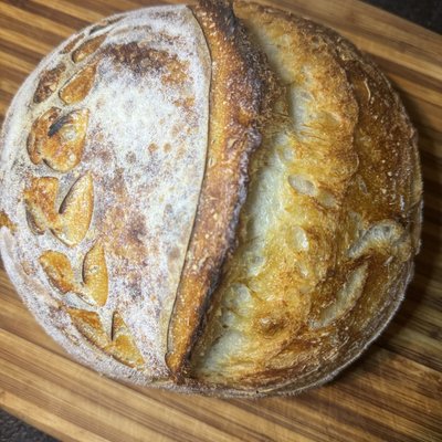 Rosemary Garlic Sourdough Loaf 