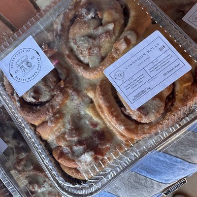 Maple Bacon Cinnamon Rolls