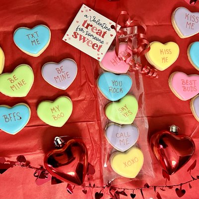5-pack Mini Conversation Hearts 