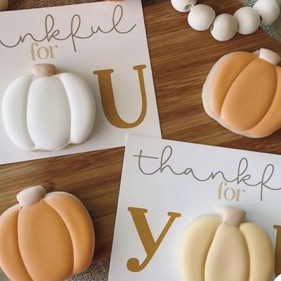 Thanksgiving Cookie Card