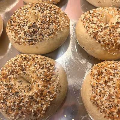 Everything Sourdough Bagel