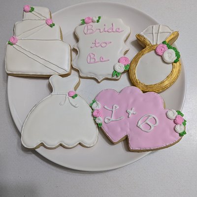 Bridal Shower/Wedding Sugar Cookies 