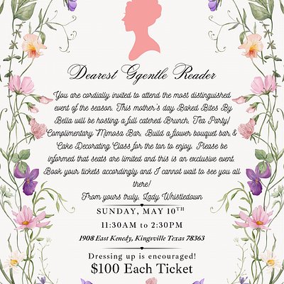 Mother’s Day Brunch Cake Decorating Class