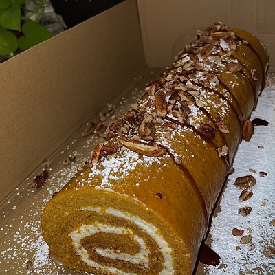 Pumpkin Cake Roll 