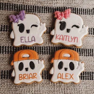 Cookie Singles: Ghost Girl or Boy w/ Name