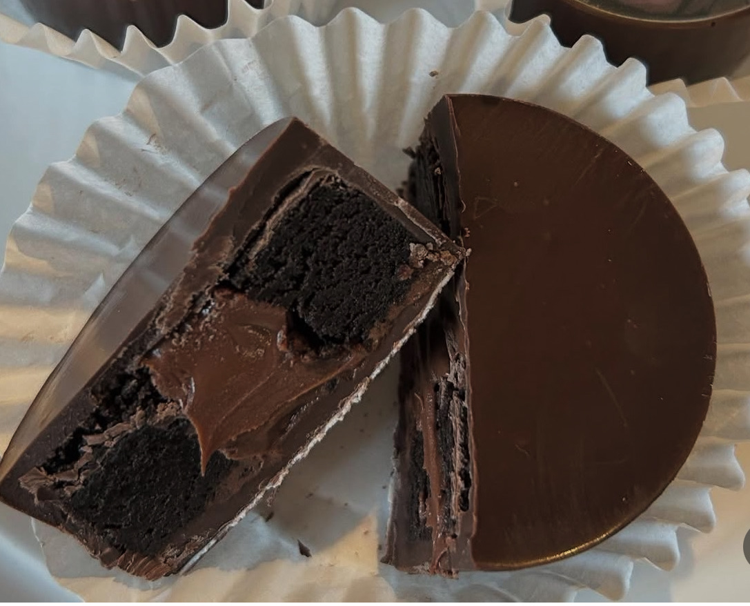 Nutella Filled Chocolate Kensley Kakes