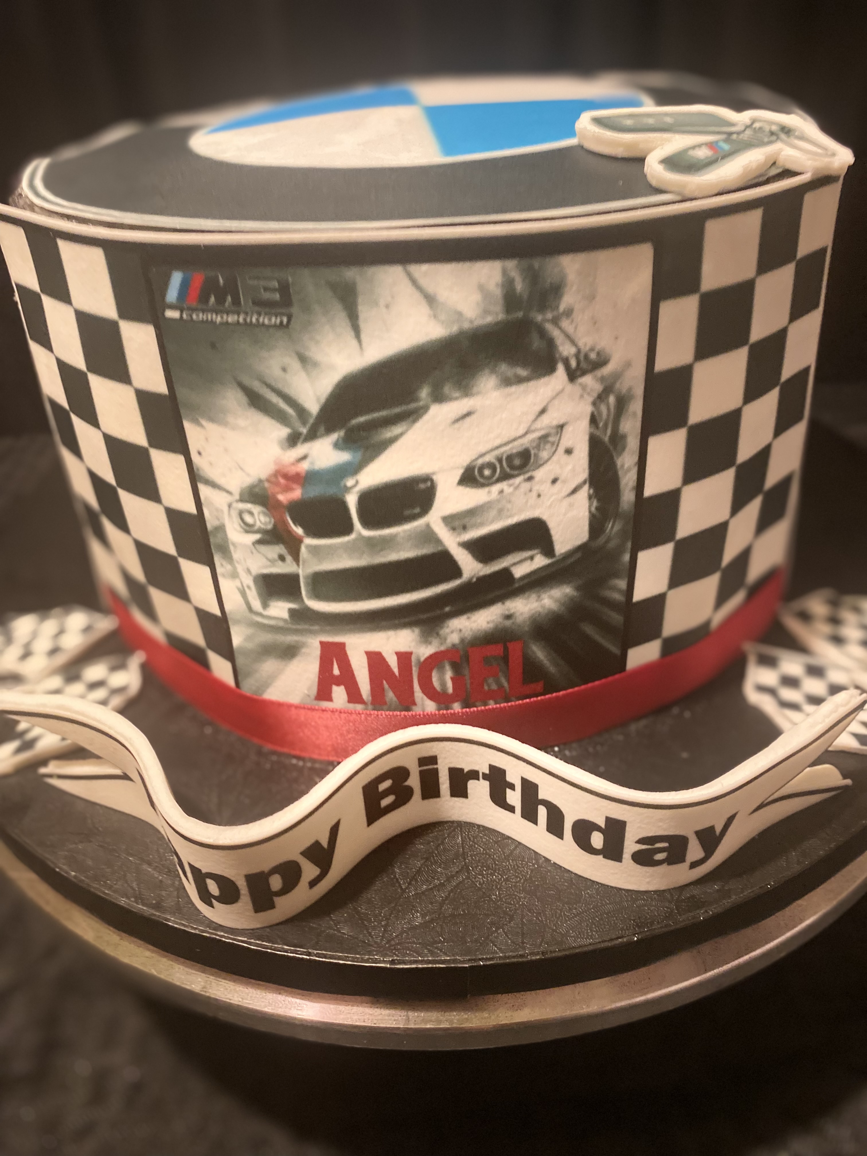 Customized Round Cake