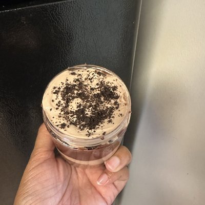 Double Chocolate Cake Jar