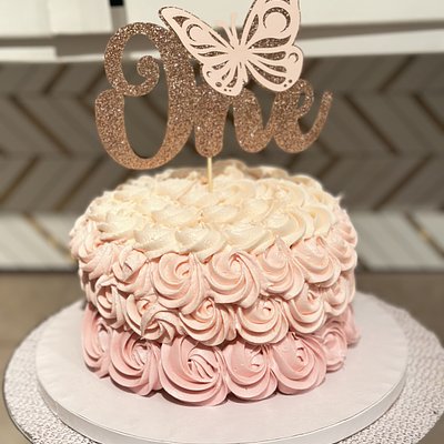 6” 2 Layer Smash Cake 