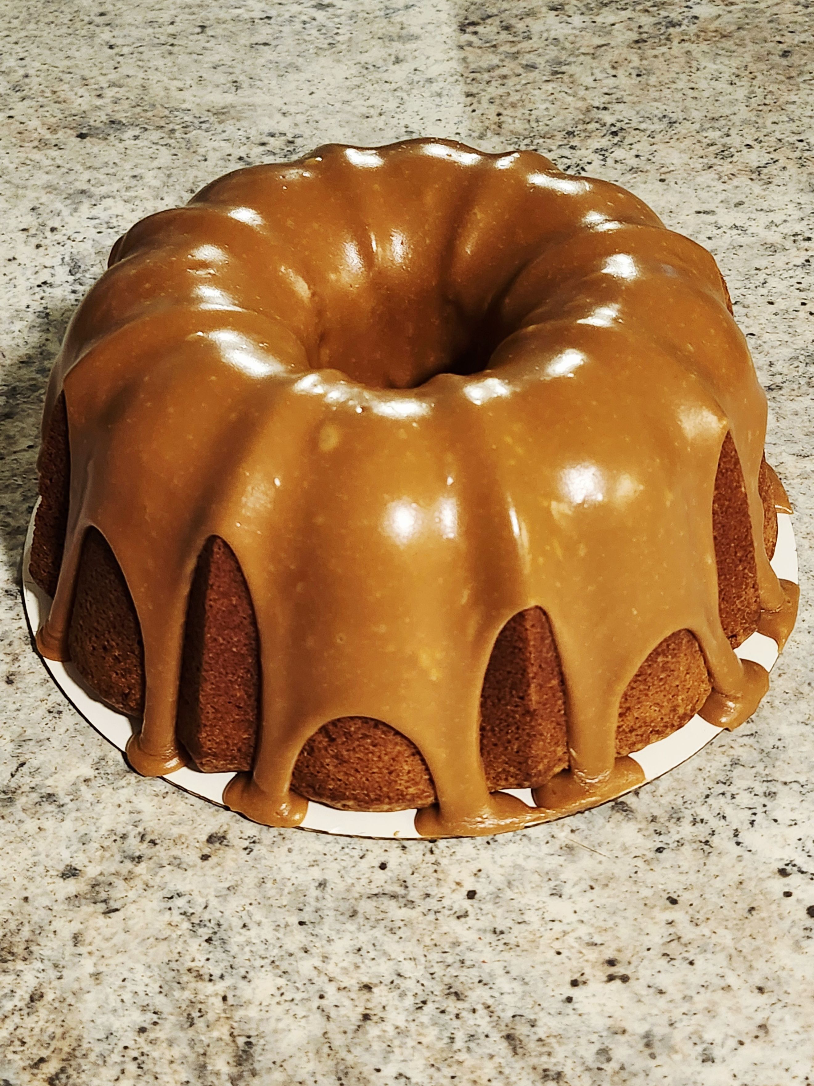 Caramel Pound Cake 