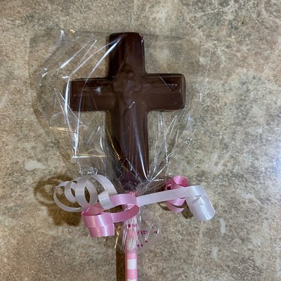 Chocolate Cross Lollipop 