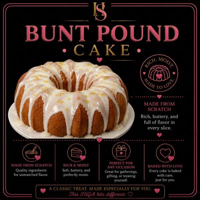 Full Bundt Pound Cake 