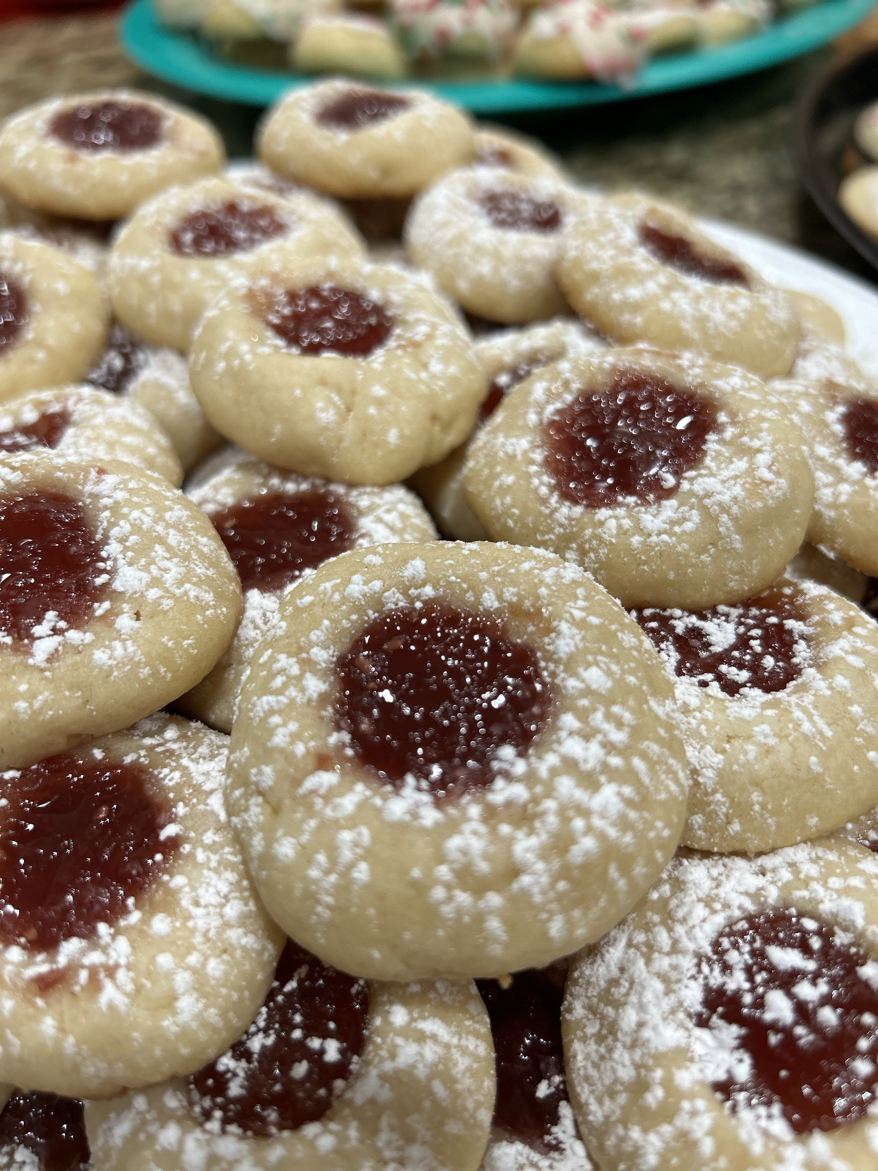 Jelly Thumbprint Cookies 