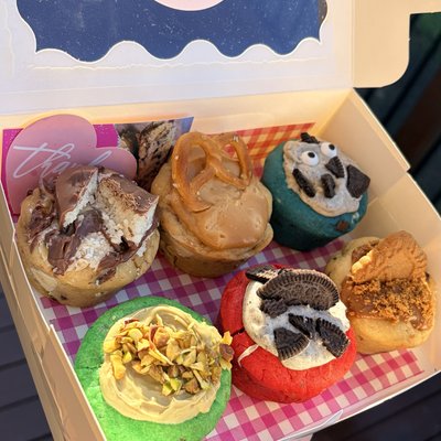 6 Pack Loaded Cookie Cups - Small