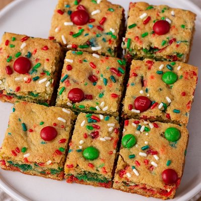 Christmas Cookie Bars