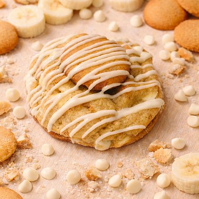 Banana Cream Pie Cookie (Large - 1/2 Dozen)
