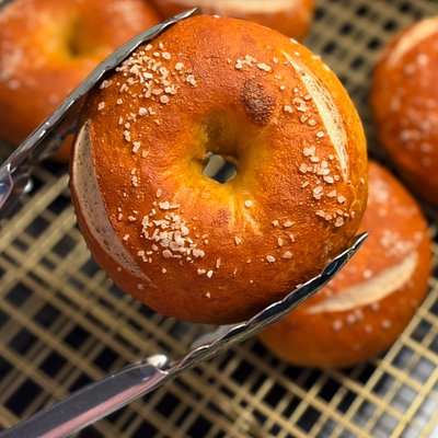 Sourdough Pretzel Bagel •6•