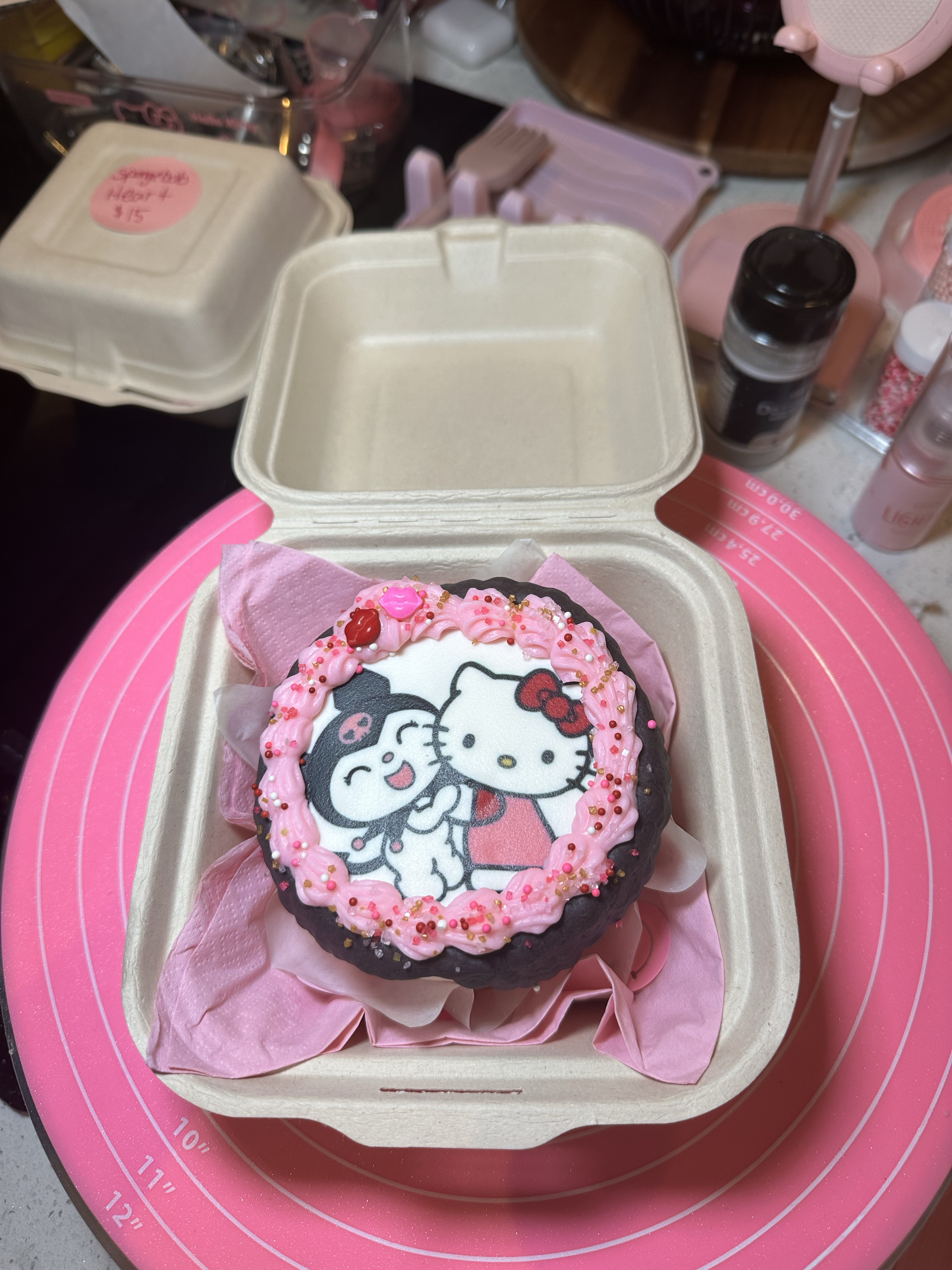 BFF Kuromi & Hello kitty Bento
