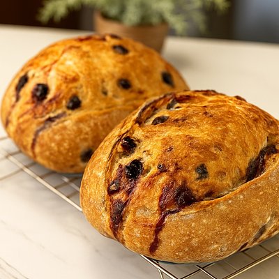 Blueberry Lemon Artisan Sourdough