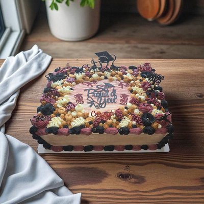 Double Layer 1/2 Sheet Cake