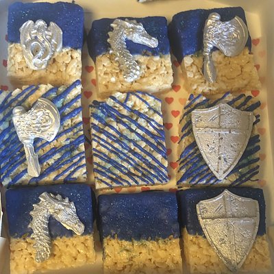 Themed Rice Crispy Treats - 1 Dozen