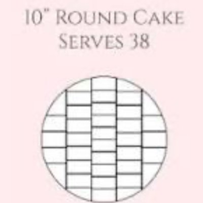  10 INCH 3 LAYERS CUSTOM CAKE 