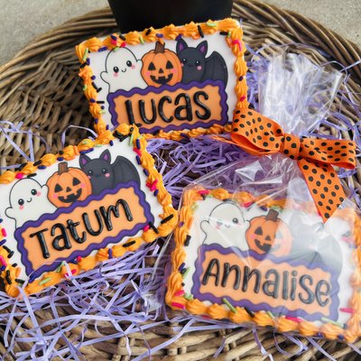 Halloween Name Plaque 