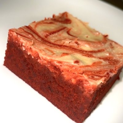 Red Velvet Cheesecake Brownies- PAN
