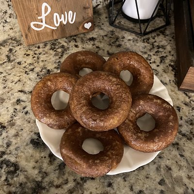 Pumpkin Pie Spice Donuts-6