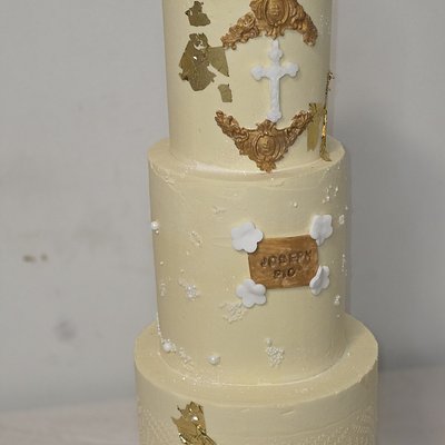 Baby Christening Cake