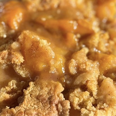 Peach Cobbler Pan