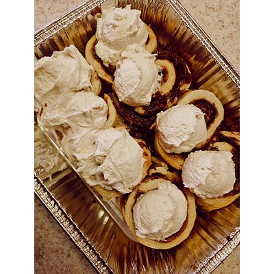 Cinnamon Buns. [8]