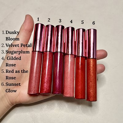 Glossy Lip Oil - Natural Lip Gloss