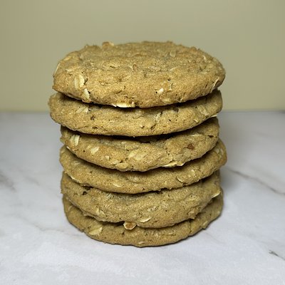 Pumpkin Spice Brown Butter Oatmeal Cookies 