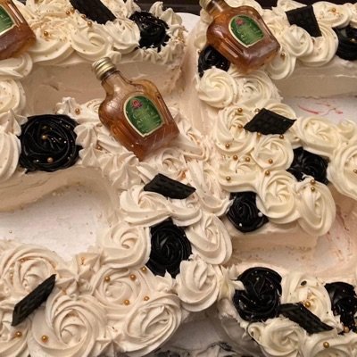  Number Cake (toppers Not Included )