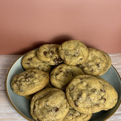 3 Brown Butter Sourdough Chocolate Chip Cookies