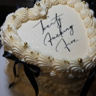 6 Inch Heart Cake