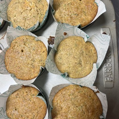 Zucchini Maple Muffins