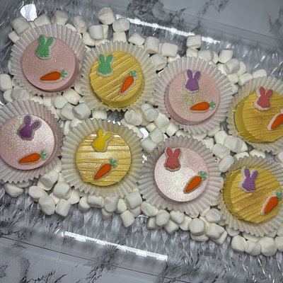🐰 Easter Chocolate Covered Oreos 🥕