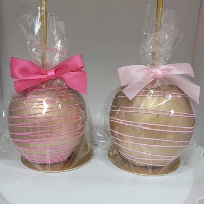 White Chocolate  Theme Whole Apples 