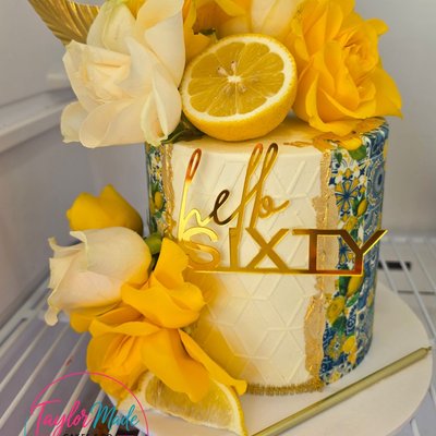 6in Tall Buttercream Cake